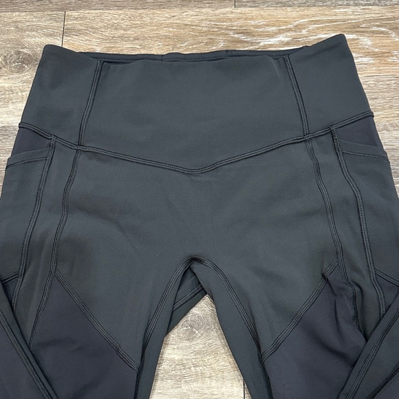 Like New! Lululemon Dark Gray Leggings - Picture 3 of 11